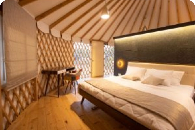 Mongolian yurt